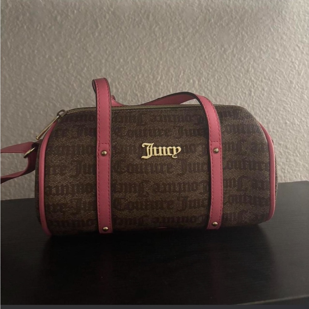 Juicy Couture Mini Bag in Brown and Pink